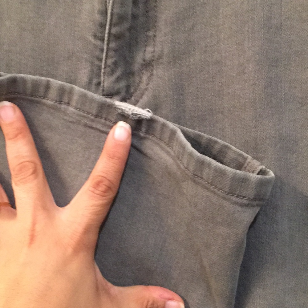 J.jill boot cut jeans grey wash - Picture 7 of 8